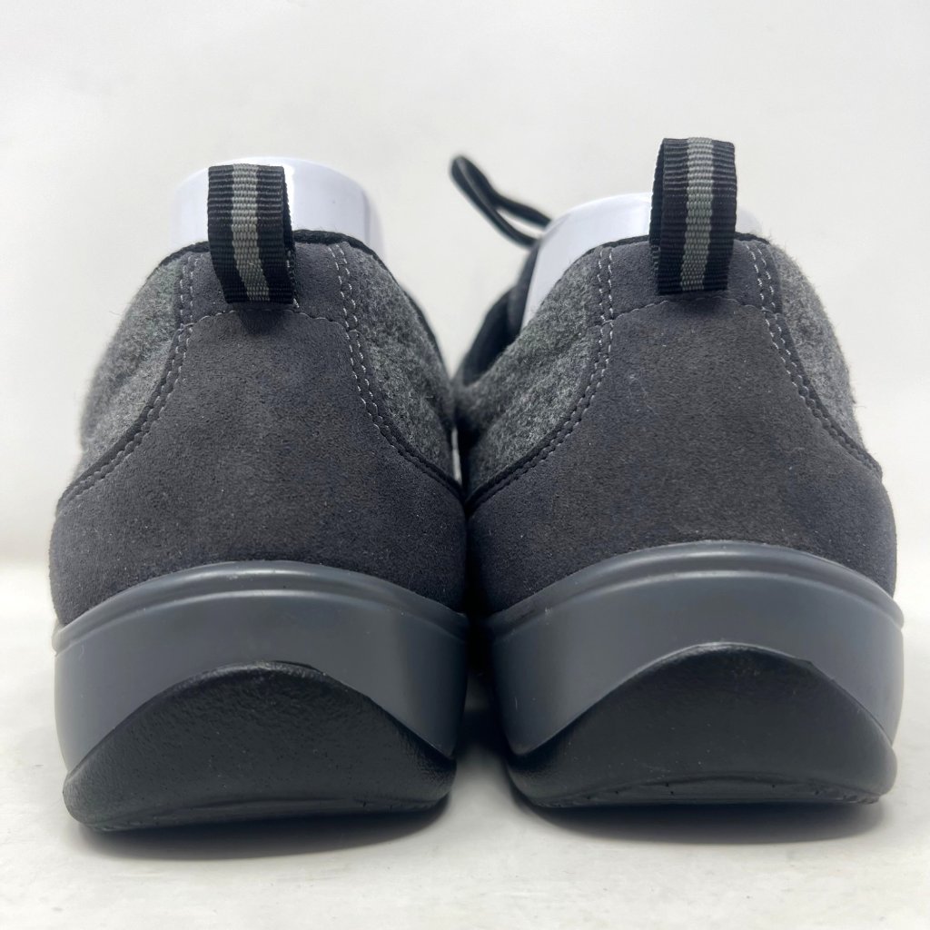Ortho Feet Womens Gray Wool Fashion Sneaker Sierra Oxford Size 10 Ee Extra Wide — image 6 of 8